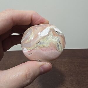 Pink Opal Crystal Palmstone